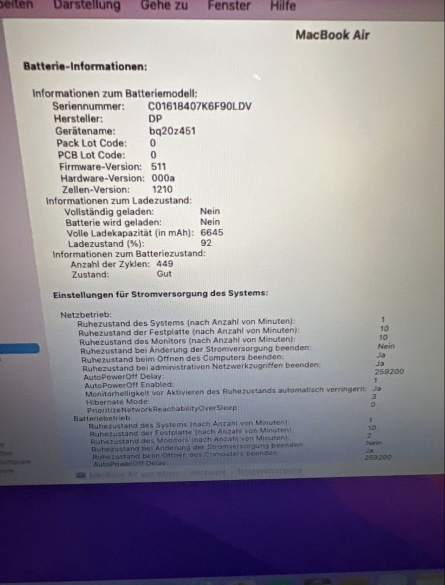 Apple Notebooks: Appel MacBook Air gebraucht #9 – Gebraucht aus adliswil von iri_8fjv 6