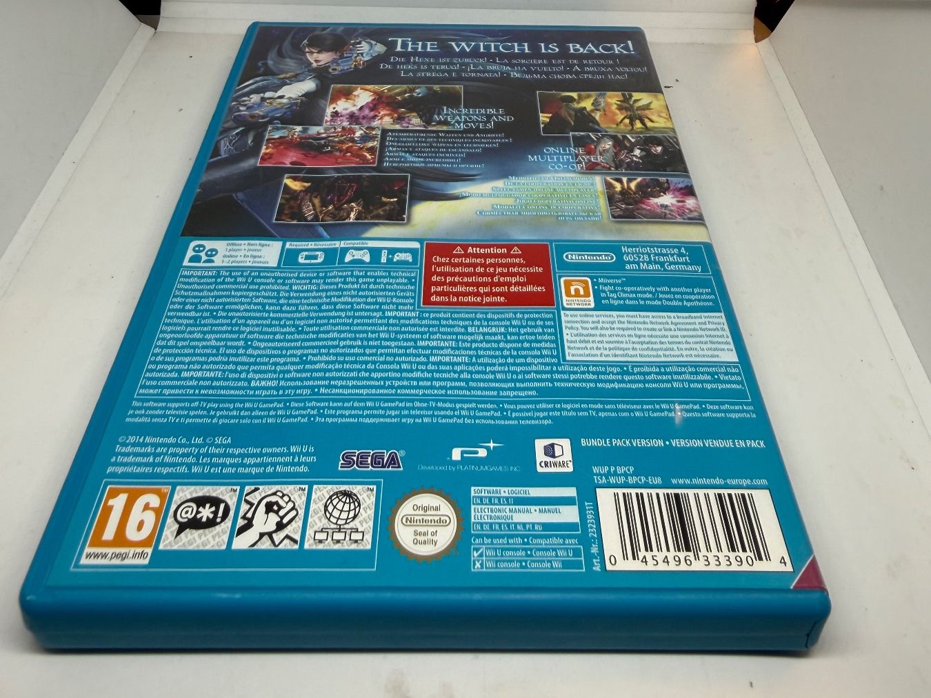 Nintendo Spiele: Wii U Spiel Bayonetta 2 – Gebraucht aus Dietlikon von NESFEVER 1