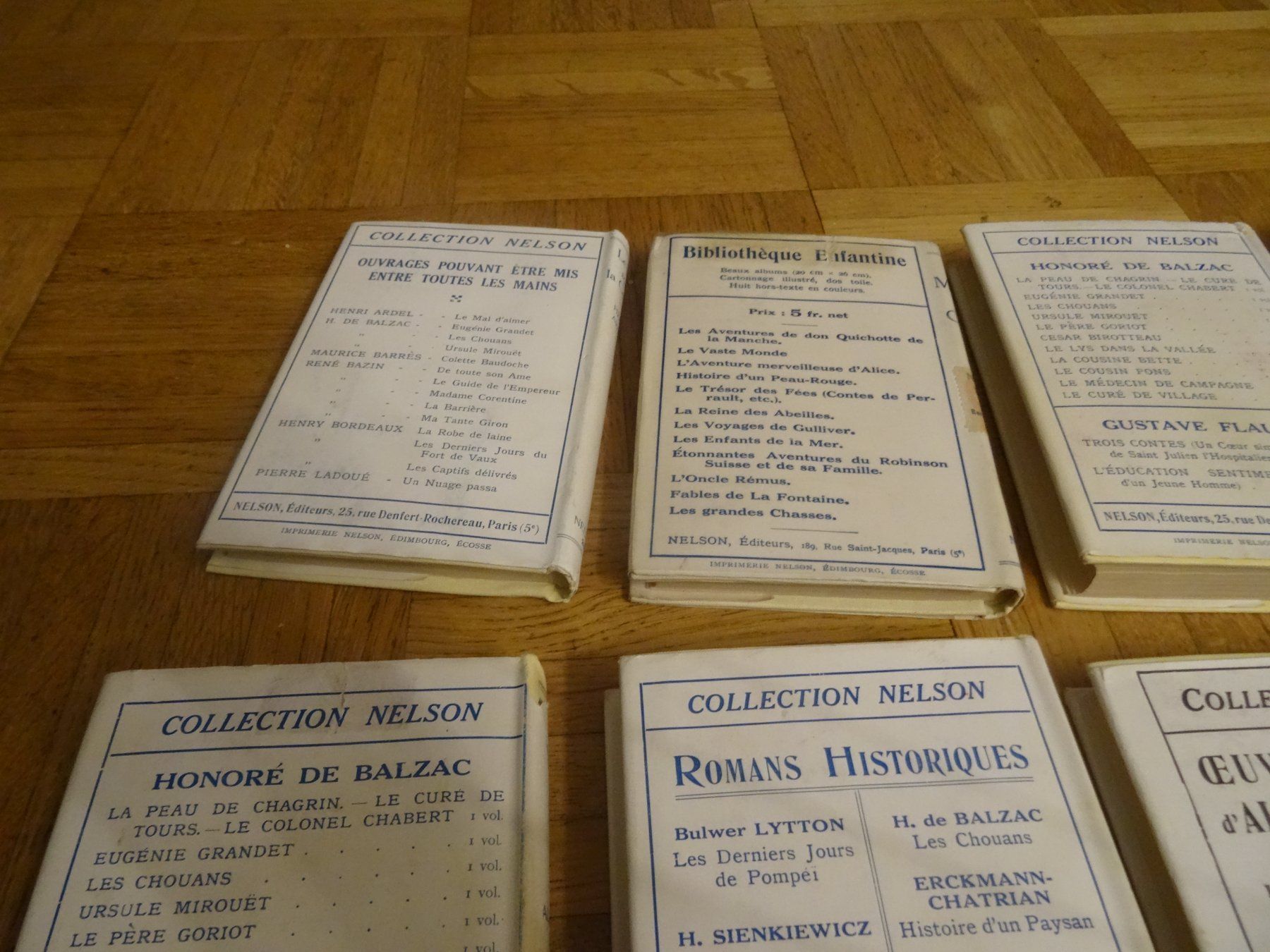 Bücher: Lot 9 livres , édition Nelson, – Gebraucht aus Olten von pechsisa1 2