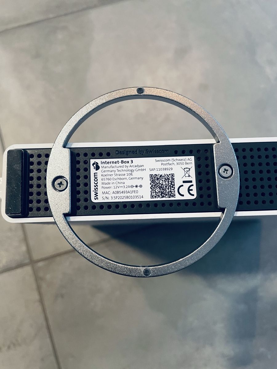 Swisscom Modems & Routeurs: Internet box 3 Swisscom – D'occasion à Cressier NE par davidneuch 2