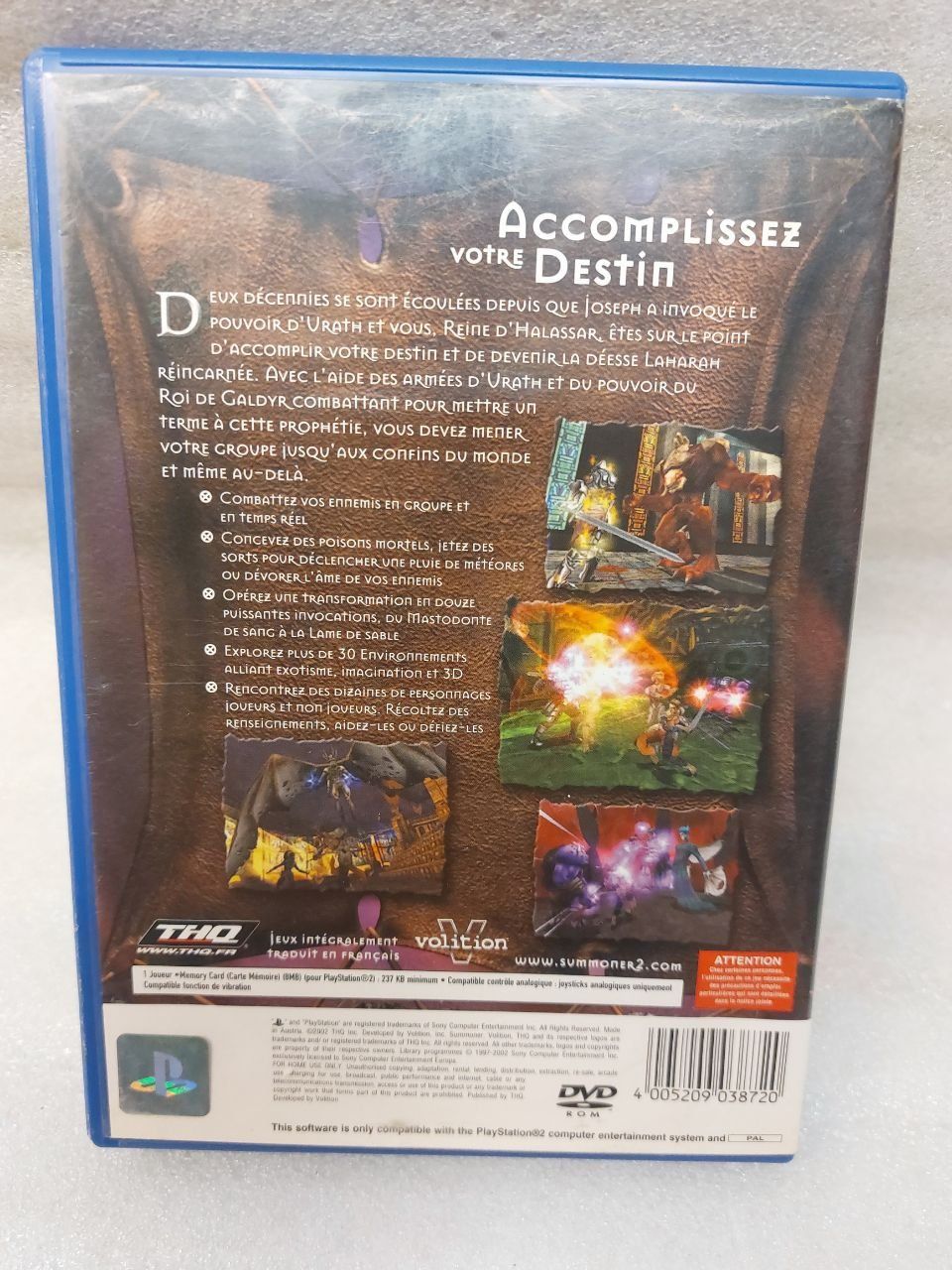 Sony Jeux: Summoner 2 - Playstation 2 – D'occasion à Pambio Noranco par Pol69 2