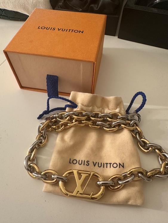 Louis Vuitton Herren Kette Silber