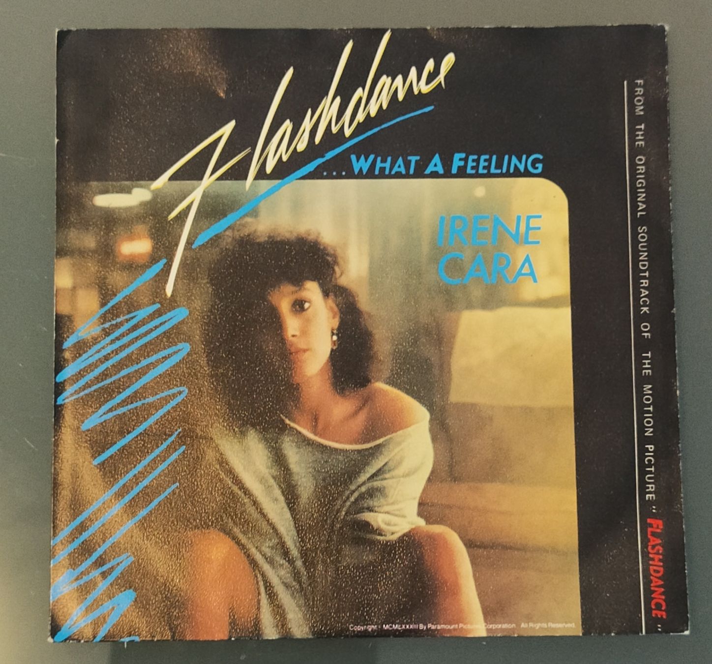 Vinyles: disco 45 Flashdance - What a feeling - Irene Cara – D'occasion à Massagno par Massimo037