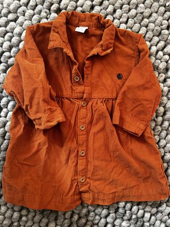 Petit Bateau Cord Kleid, Gr. 18 -24 Monate