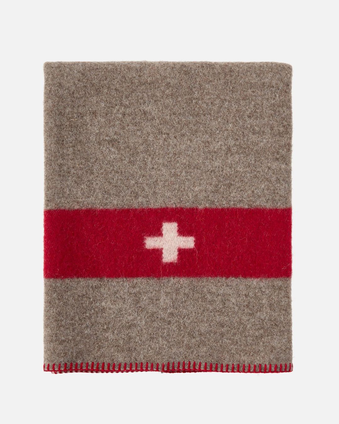 Schweizer Armee Coperte: Eskimo Original Schweizer Militärdecke mit Ledergurt – Nuovo e nell'imballaggio originale da Adlikon b.Regensdorf venduto da MK-VORHANGSERVICE 6