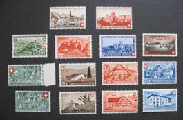 PP 1943 - 1946 4 Sätze einwandfrei postfrisch **