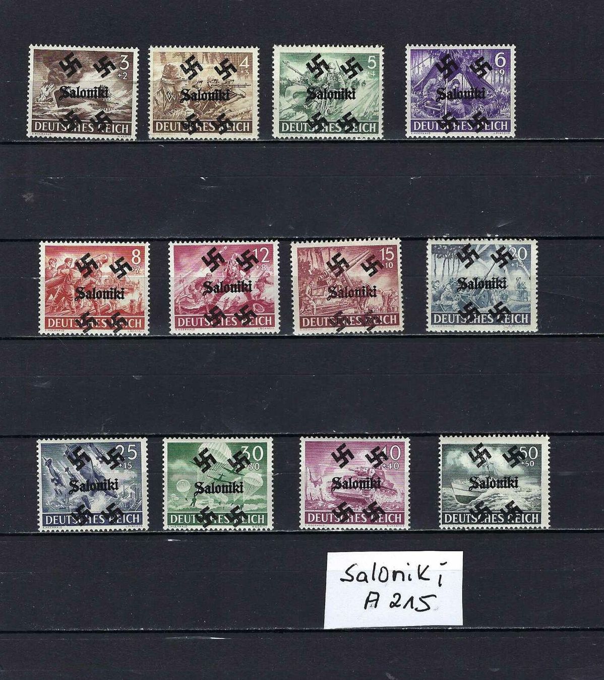Alle Briefmarken: WKII Besetzung ** – Neu und originalverpackt aus Altstätten SG von Nandodax