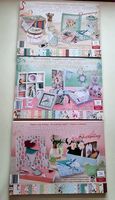 3 Motivkartonblöcke Scrapbooking Charming