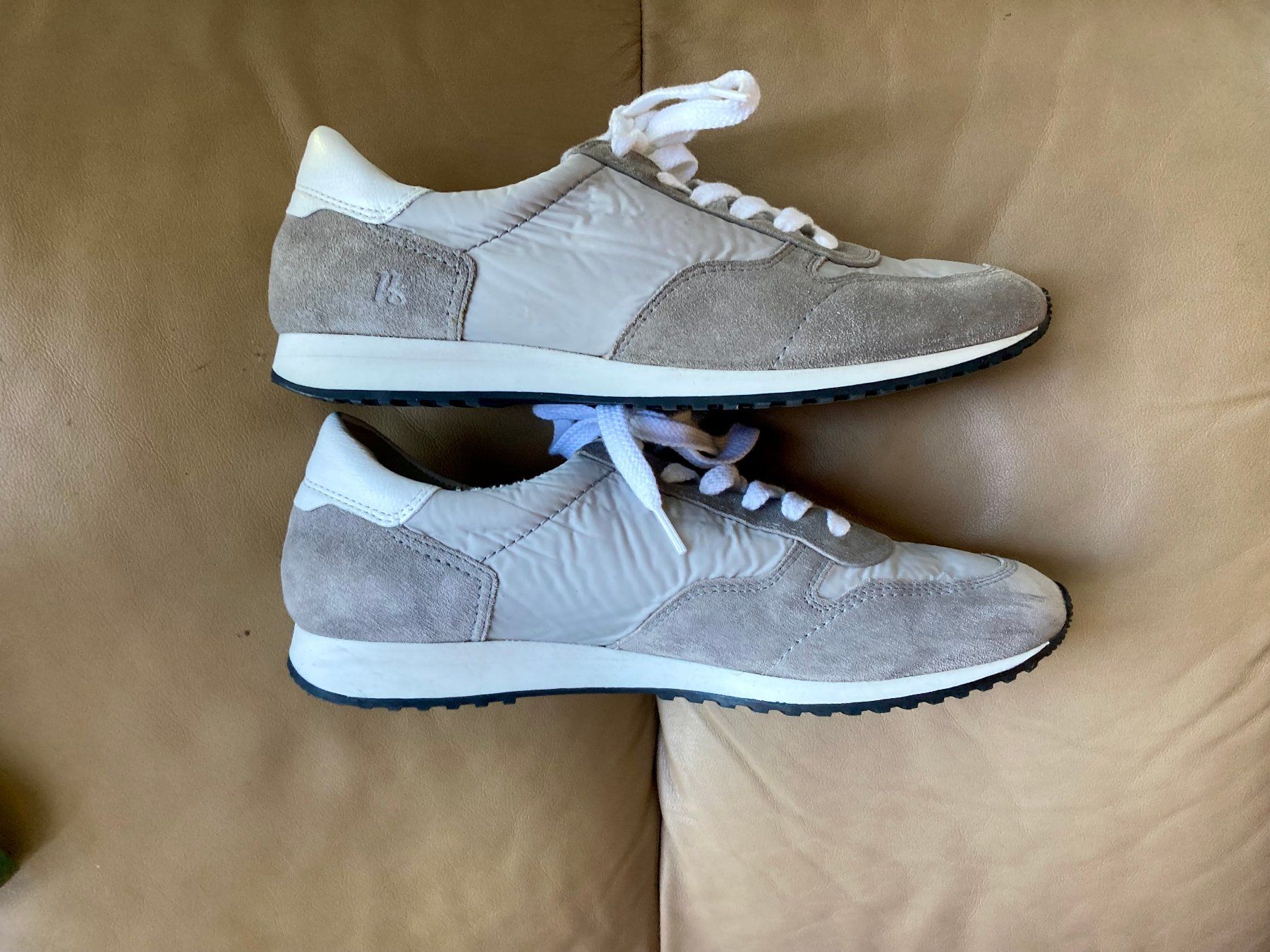 Paul Green Scarpe da donna: PG Sneakers hellgrau Mokka-Stoff Supersoft Gr. 6 / 39 – Usato da Dörflingen venduto da rudis-55 3