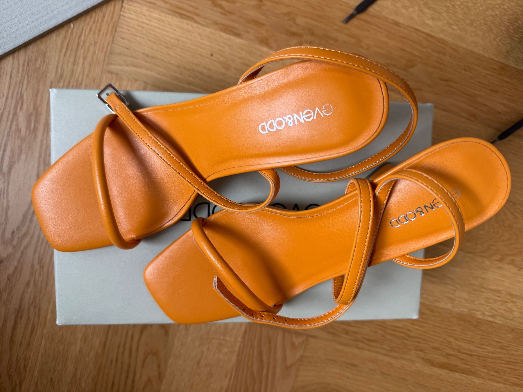 Scarpe da donna: Even&Odd High heeled sandals - orange – Nuovo e nell'imballaggio originale da Zürich venduto da eva_mkj7 1