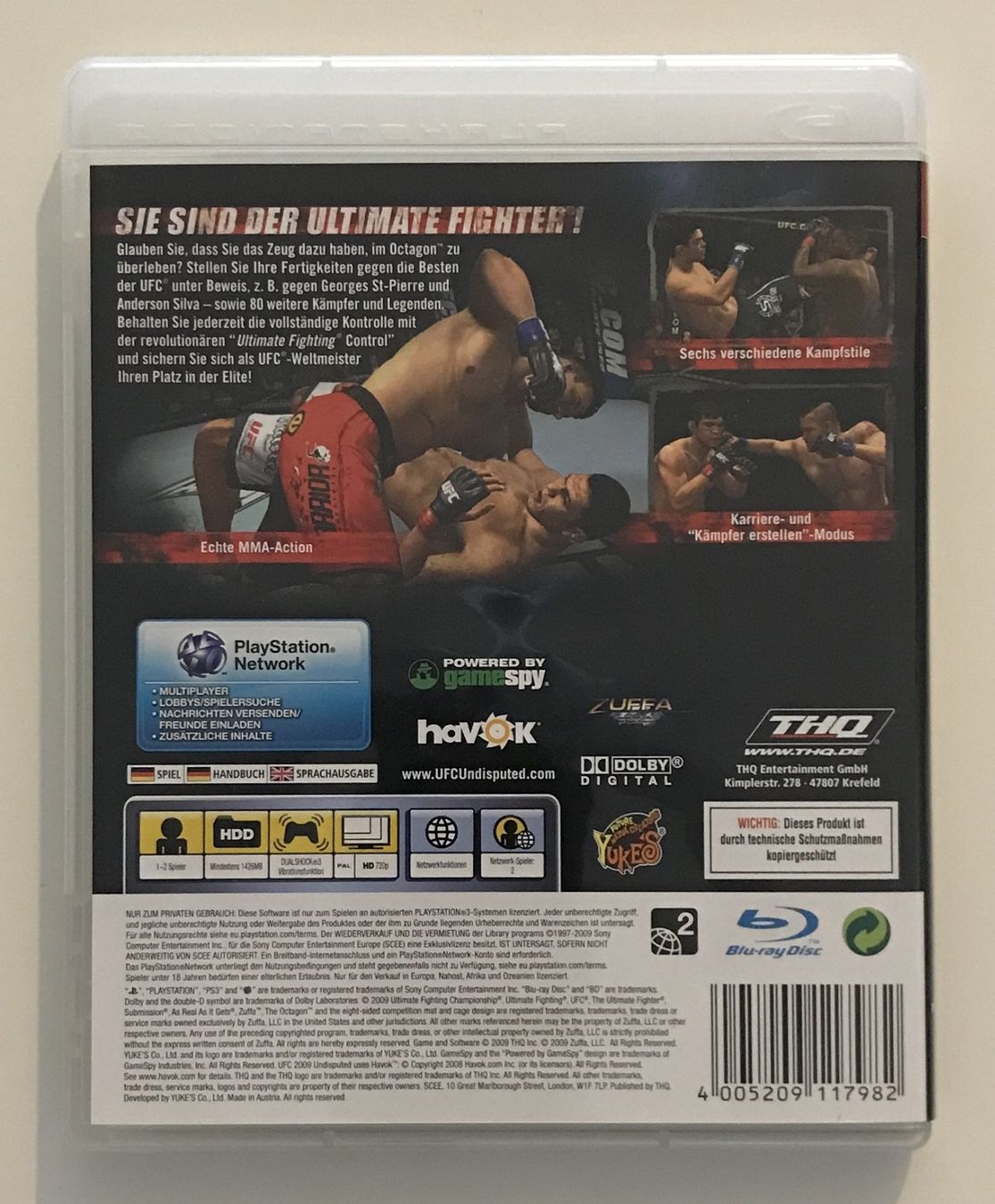 Giochi: PS3 - UFC 2009: Undisputed – Usato da Allschwil venduto da Bullach 2