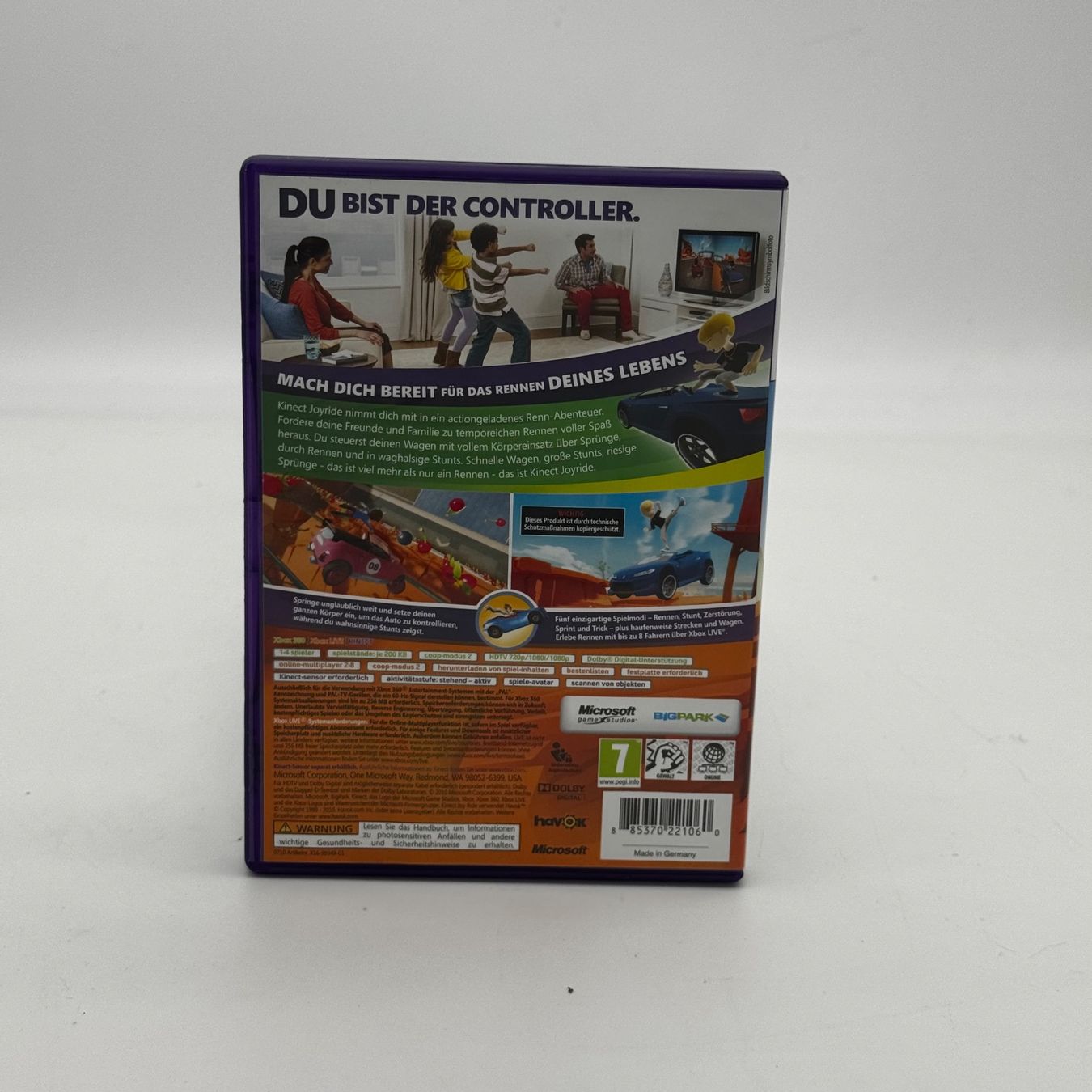 Microsoft Giochi: Kinect Joy Ride | Xbox 360 | Rennspiel mit Kinect – Usato da Kloten venduto da Warehouse81 1