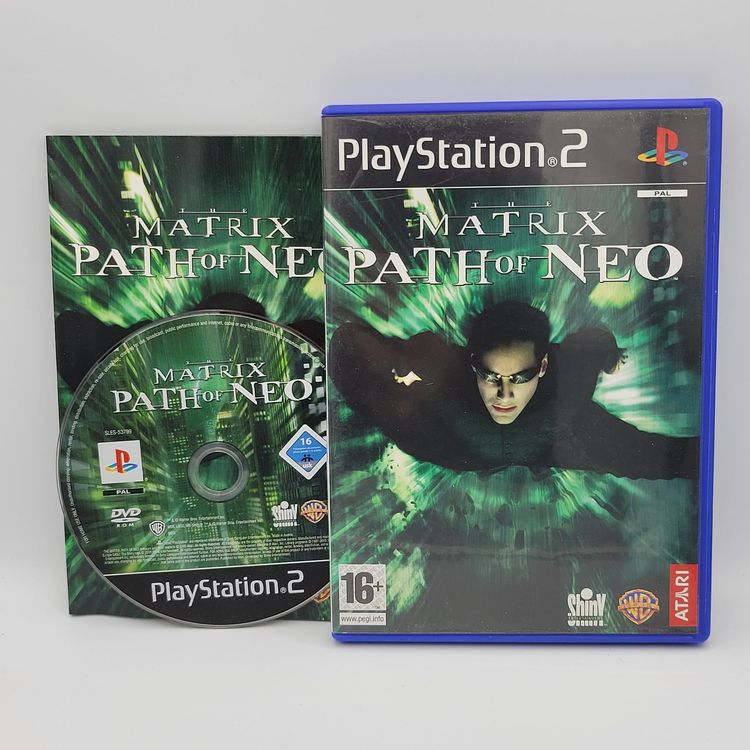 Jeu PS2 The Matrix Path Of Neo - Bon état, Complet