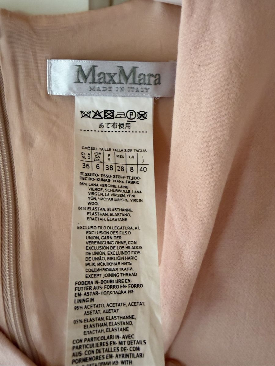Max Mara Kleider: Max Mara Wool Pink Midi Dress – Gebraucht aus St.Josefen von lop_lh8d 5