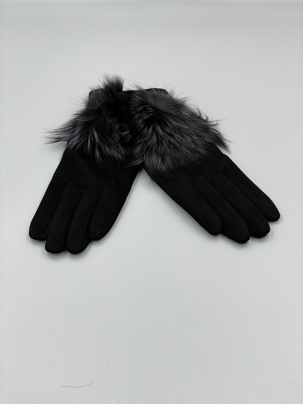 Guanti & manicotti: Handschuh mit Pompon "Schwarz" – Nuovo e nell'imballaggio originale da Bülach venduto da DuffyFashionAvenue 3
