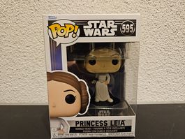 Neu - Funko Pop - Star Wars - Prinzess Leia Nr. 595