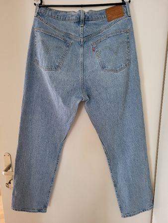Levi's 501 Crop Jeans Damen hellblau 31/29