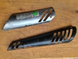 Auspuff Abdeckung Hitzeschutzblech Puch Maxi S/N Kat.