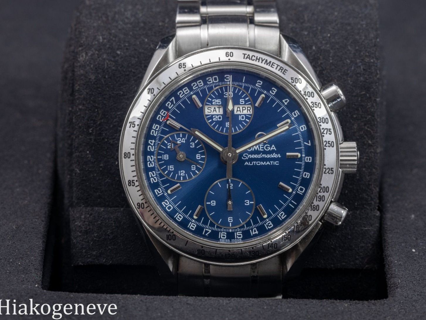 Omega Uhren: Omega Speedmaster triple date calendar full set – Gebraucht aus Genève von Hiakoo 3
