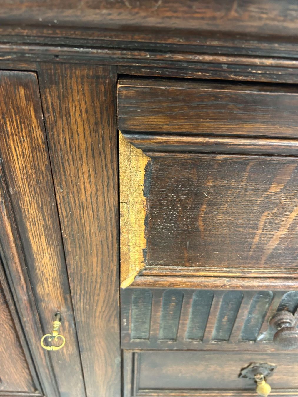 Kommoden: Sideboard / Anrichte Viktorianisch Eiche ca. um 1900 – Gebraucht aus Zürich von Levelart 7