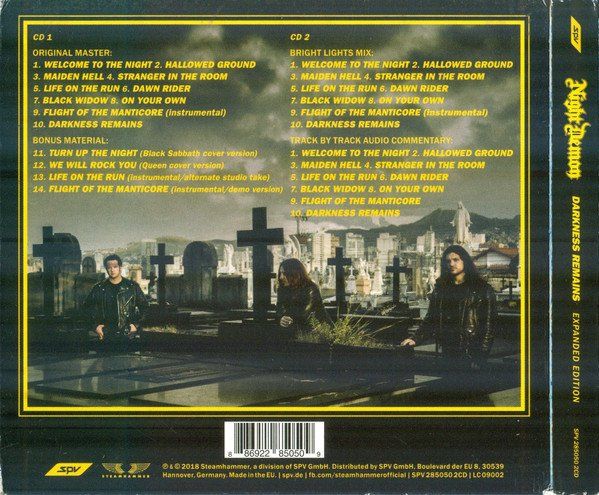 CDs: Night Demon – Darkness Remains 2CD  Expanded Edition – Gebraucht aus Gingins von Demonseed 1