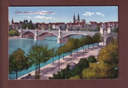 BASEL - Wettsteinbrücke - 1922