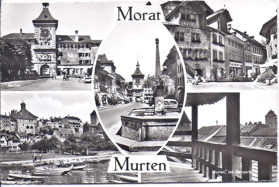 Cartes postales: MORAT, en 5 vues – Neuf (Voir description) à Les Verrières par Scampi0