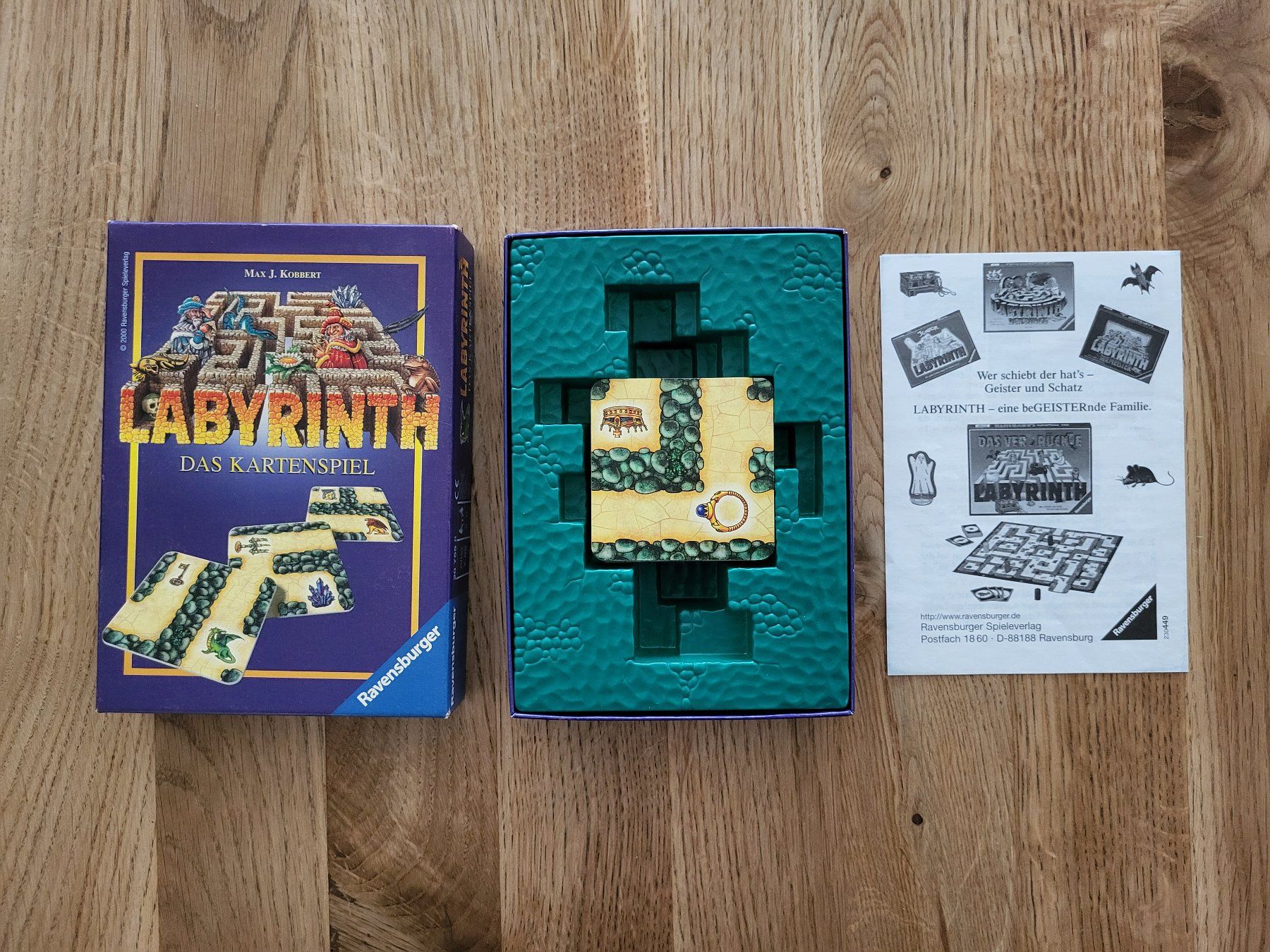 Ravensburger Giochi: Das verrückte Labyrinth - Kartenspiel – Usato da Waltenschwil venduto da creativeline 2