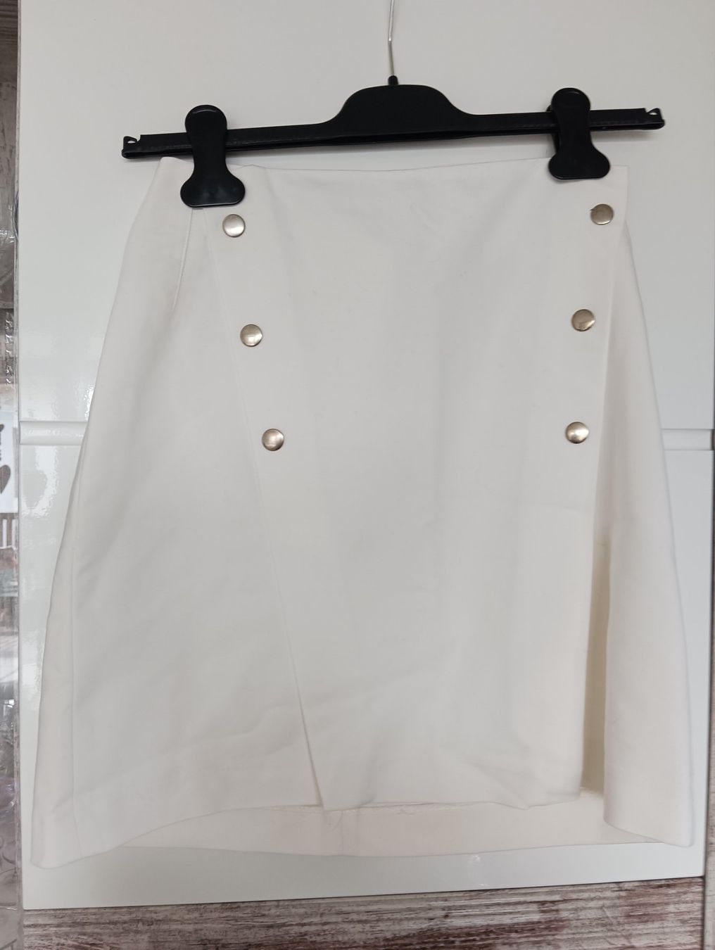 Zara Röcke: Jupe weiss Gr. S Zara Basic – Gebraucht aus Schöfflisdorf von kin_2dp9