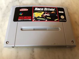 RACE DRIVIN SPIEL FÜR SUPERNINTENDO