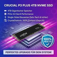 4 TB Nvme, Crucial P3 Plus 4TB PCIe M.2 2280 SSD Gen4 NVMe