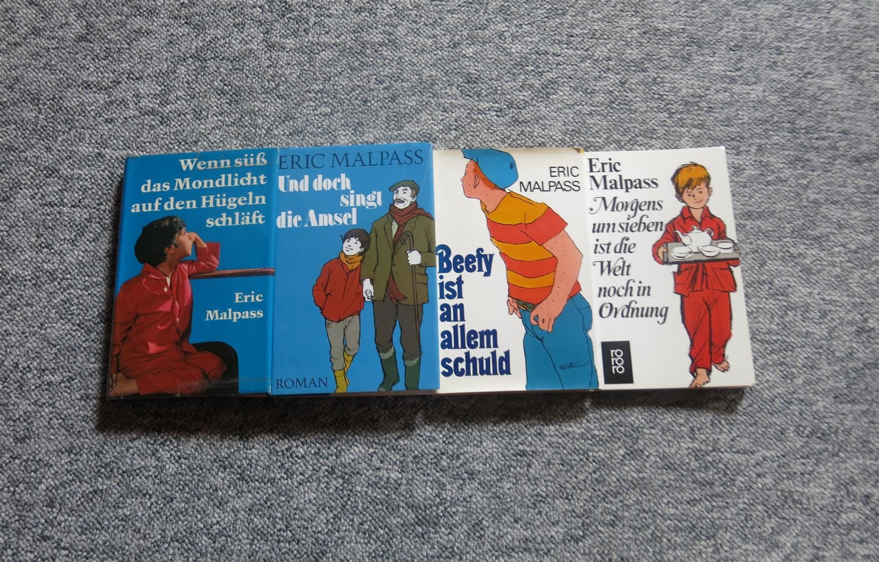 Bücher: Malpass Erich - div. Titel / Jugendbücher – Gebraucht aus Schaffhausen von buecherlaus-junior