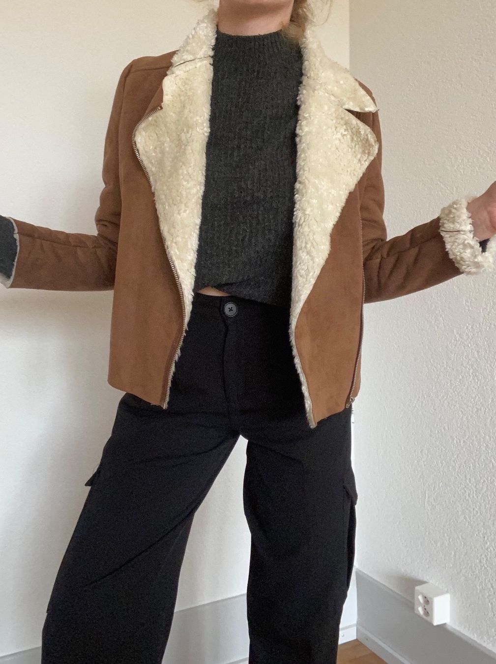 Cappotti: Übergangsjacke Wildlederoptik Grösse S – Nuovo (secondo la descrizione) da Bern venduto da mue_yhz5