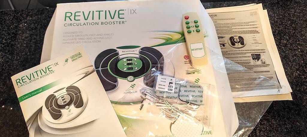 Pedicure: Revitive IX Durchblutungs-Stimulator Komplettset – Usato da Gersau venduto da irenja 1