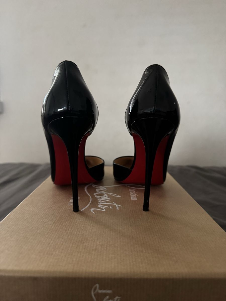 Christian Louboutin Damenschuhe: Louboutin IRIZA 100 Black – Gebraucht aus Zürich von alinagolzary 7