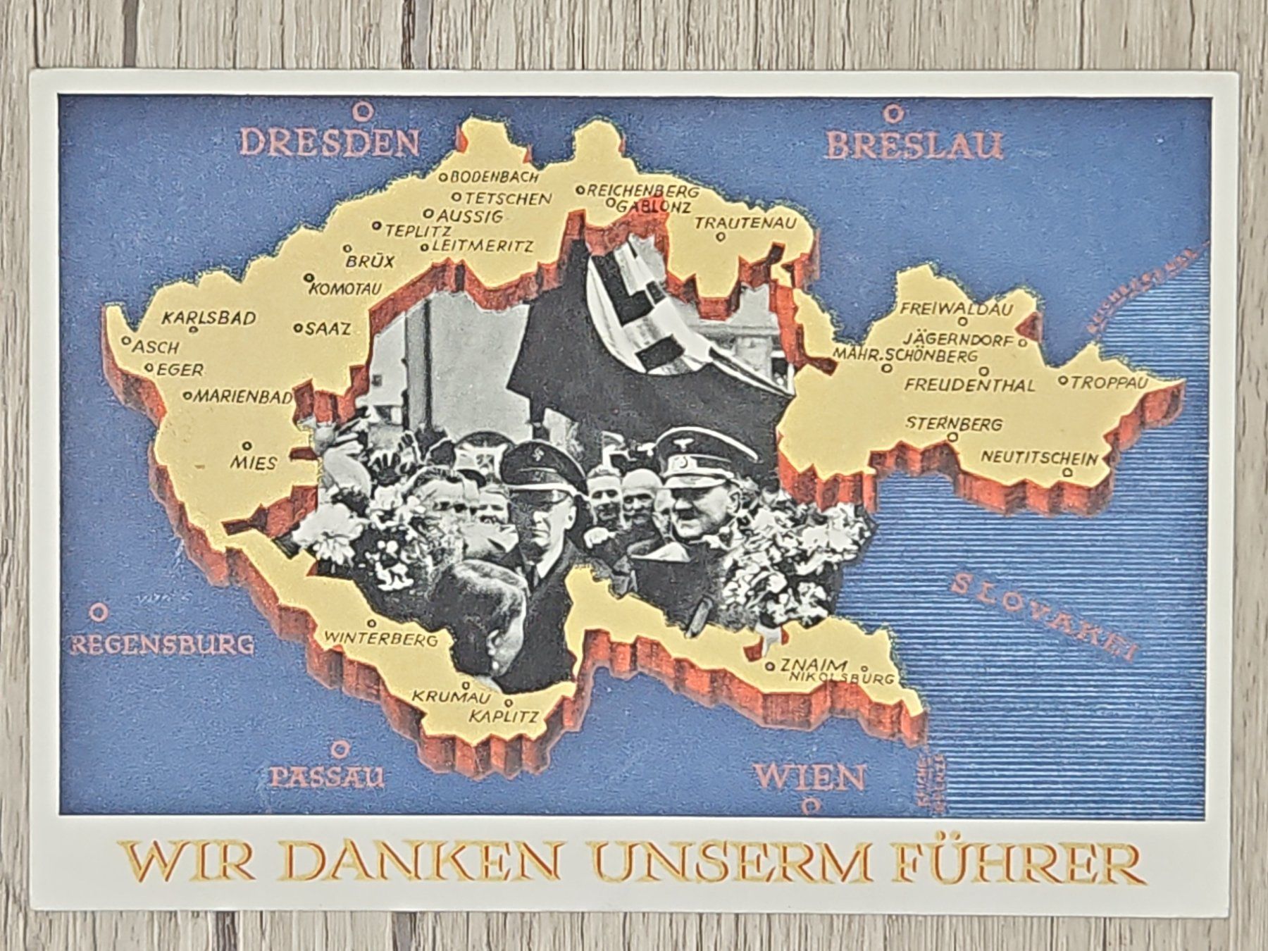 Tutti i francobolli: CL07 Carte Postale + Timbre Allemagne 1938 – Usato da Cousset venduto da Patrick_Collections