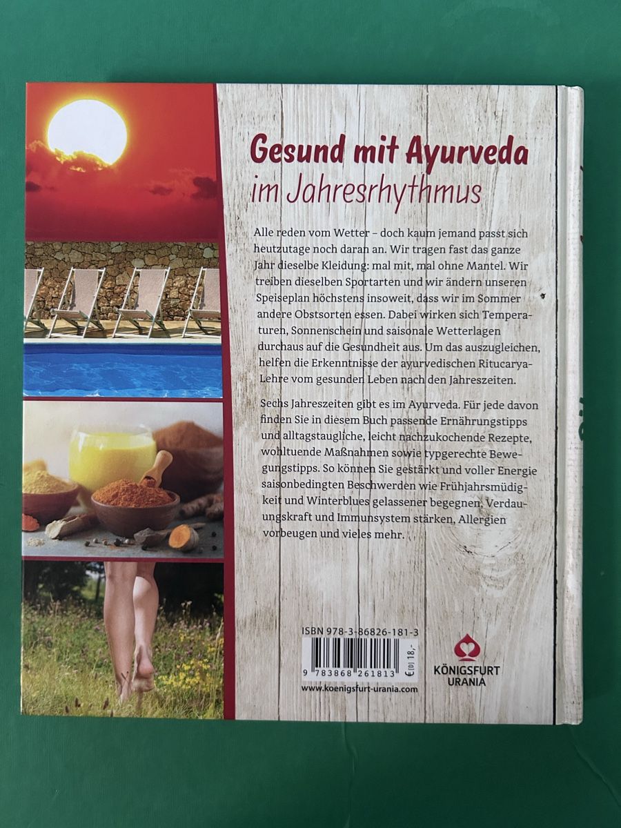 Bücher: Ritucarya Mit Ayurveda durch das Jahr – Neu (gemäss Beschreibung) aus Dietikon von TdaC 1