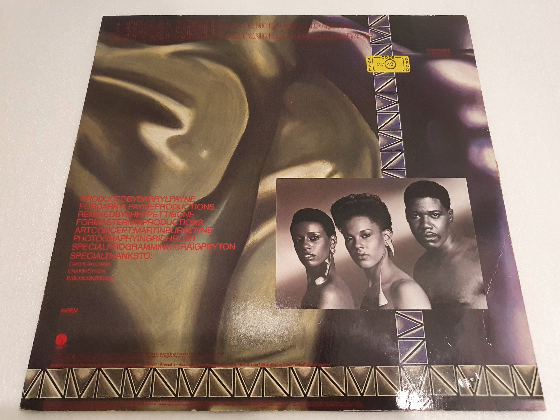 Dischi in vinile: NV – It's Alright – Usato da Uster venduto da Vinyl-Leidenschaft 1