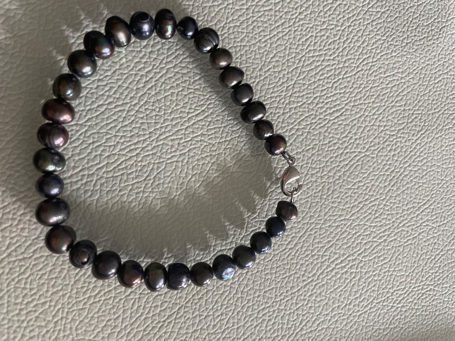 Ketten: Set Süsswasser Perlenkette und passendes Armband – Neu (gemäss Beschreibung) aus Nussbaumen AG von Habiana 2