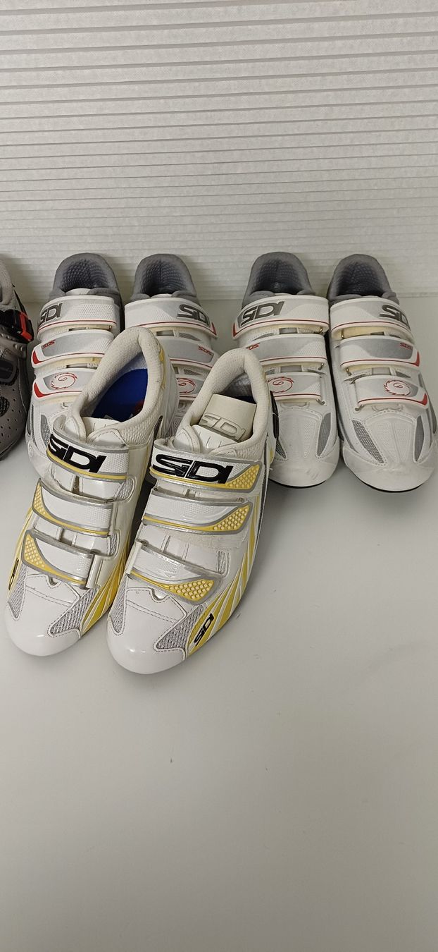 5 Paar SIDI / DMT Fahrradschuhe NEU – Gr. 39–41 (Neuf avec emballage d ...