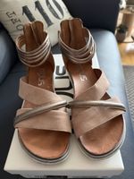 Sandales Mjus taille 38 . Mise 1x. Achetées 109fr
