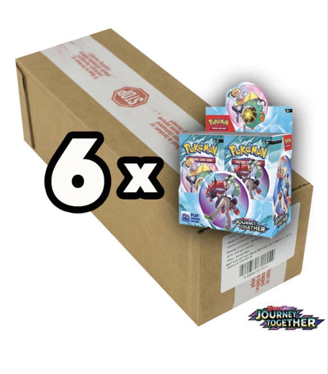 Pokémon Carte collezionabili: Pokemon Journey Together Booster Box Case ENG – Nuovo e nell'imballaggio originale da Aesch BL venduto da Allknow