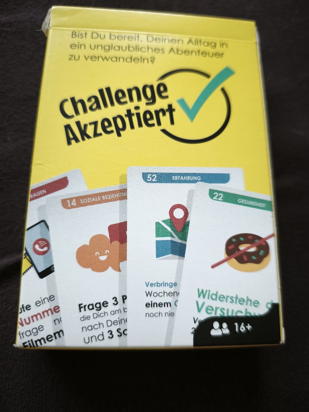Giochi: Challenge Akzeptiert Kartenspiel  – Nuovo (secondo la descrizione) da Schiers venduto da Topflash74