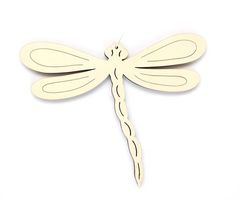 Holzhänger Libelle
