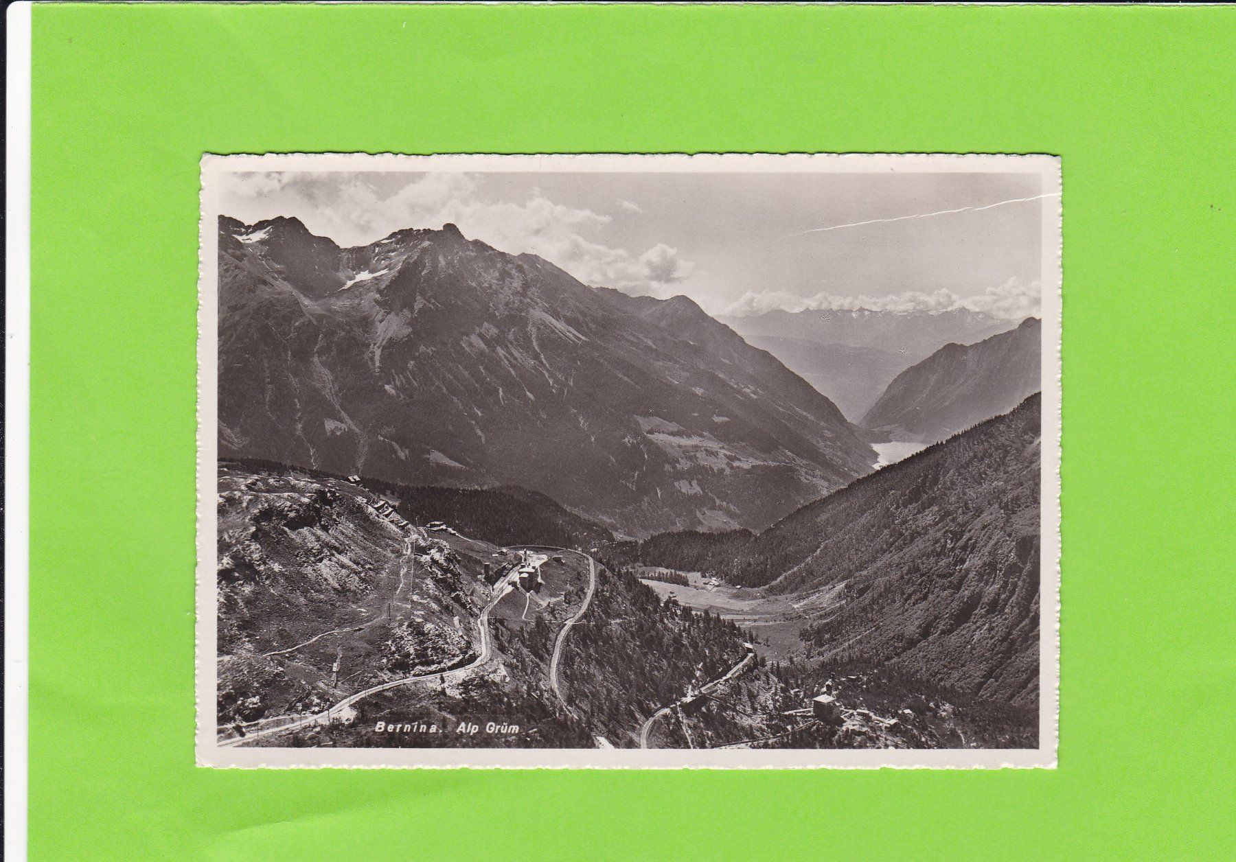Cartoline postali: Bernina. Alp Grüm – Usato da St. Peterzell venduto da neckertal