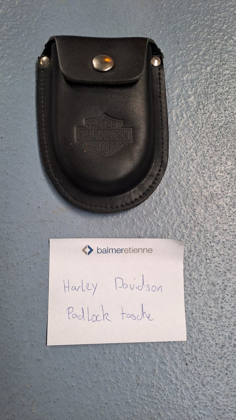 Harley-Davidson Tutti i ricambio per moto: Harley Davidson Padlock Tasche – Usato da Alpnach Dorf venduto da HD-Girl