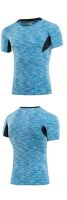 Sport Shirt blau-schwarz Gr. M - 224153