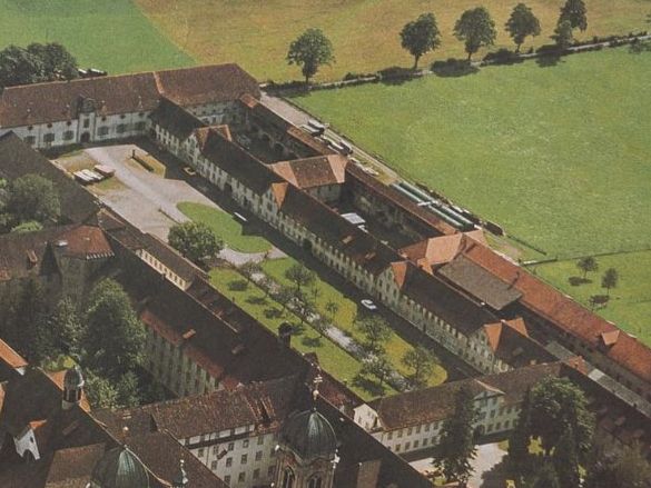 Foto & Immagini: Kloster Einsiedeln Schulwandbild Lehrtafel – Usato da Härkingen venduto da sammelbecken 2