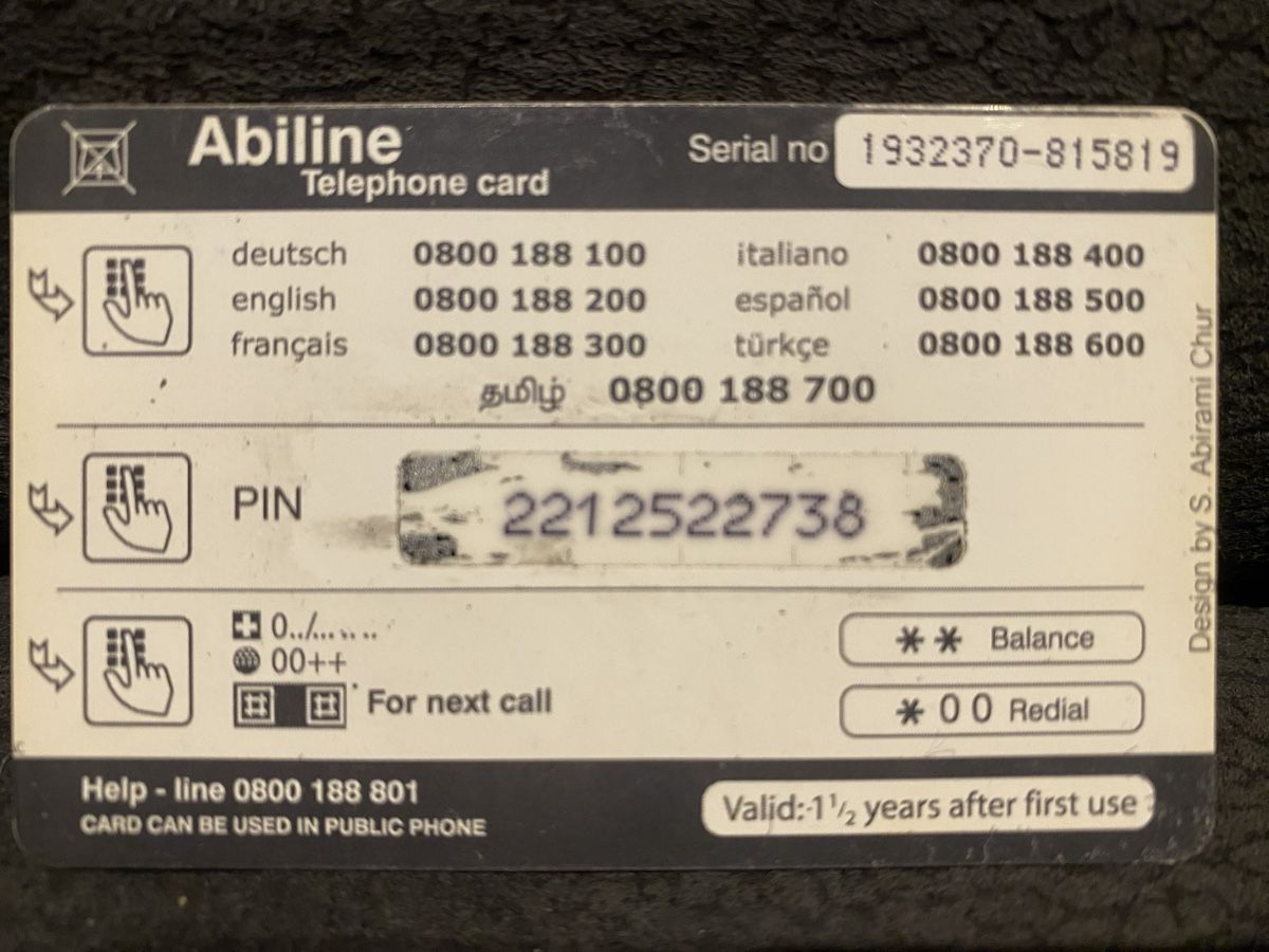 Schede telefoniche: Prepaid card – Usato da Lausanne venduto da babacard10 1