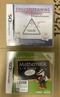 2 Nintendo DS Spiele English Training und Mathematik